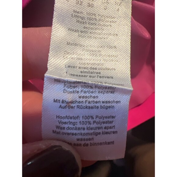 Nasty Gal Hot Pink Sleeveless Button-Up Vest Womens Size 4 Lined - Picture 3 of 7